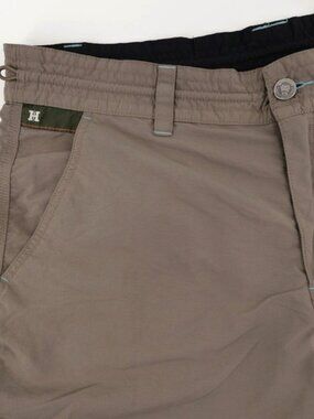 Howler Bros Horizon Hybrid Ripstop Drawstring Shorts Brown Mens 36